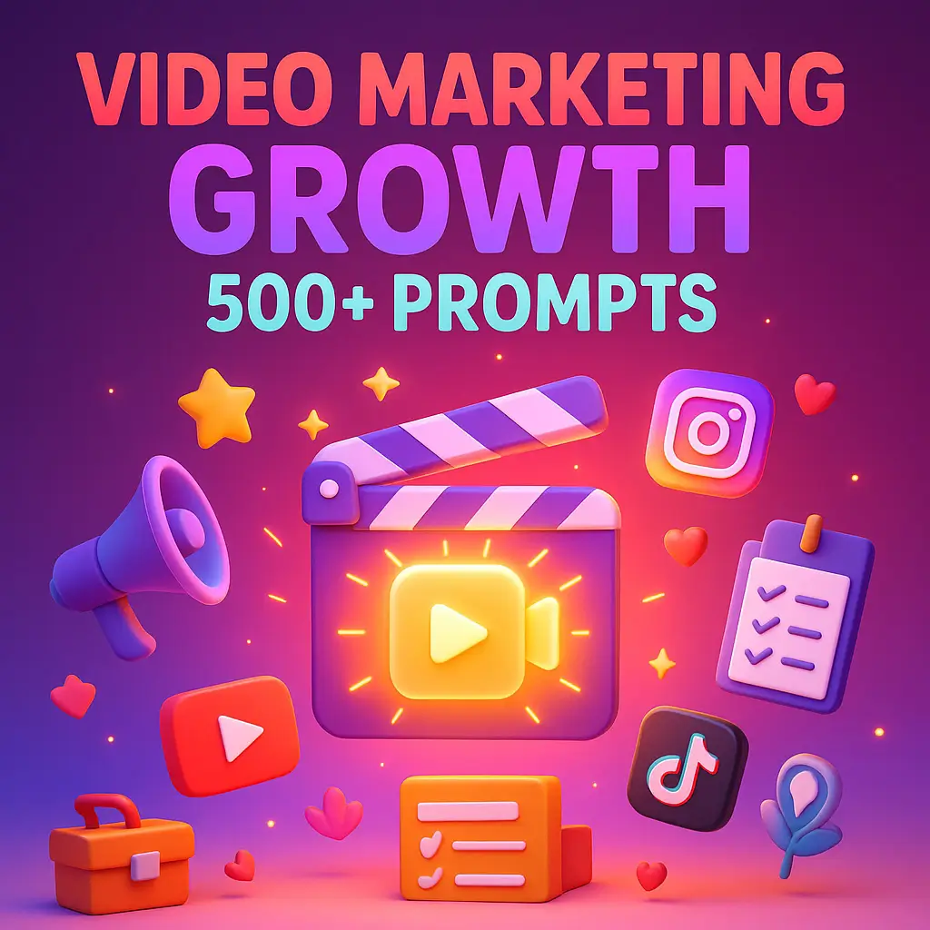 500+ Video Marketing Growth Prompts